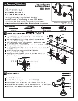 American Standard Monterrey 6403 Series Installation Instructions предпросмотр