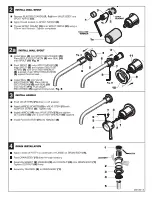 Предварительный просмотр 2 страницы American Standard One 2064.461 Installation Instructions