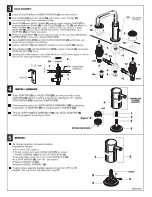 Preview for 2 page of American Standard One Deck Mount Bath Filler 2064.90X Installation Instructions