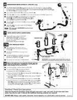 Preview for 3 page of American Standard One Deck Mount Bath Filler 2064.90X Installation Instructions