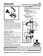 Предварительный просмотр 1 страницы American Standard One Pressure Balance Bath/Shower Fitting R116SS Specification Sheet