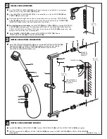 Предварительный просмотр 2 страницы American Standard One Shower System 2064.724 Installation Instructions