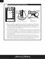 Preview for 8 page of American Standard Ovation Curve 2961BWT60.011 Owner'S Manual