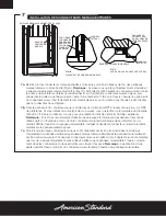 Preview for 20 page of American Standard Ovation Curve 2961BWT60.011 Owner'S Manual