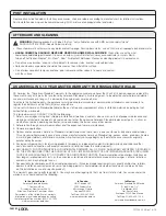 Preview for 4 page of American Standard Passage Subway P2969SWT Installation Instructions Manual