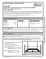 Preview for 5 page of American Standard Passage Subway P2969SWT Installation Instructions Manual