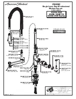 Preview for 4 page of American Standard PEKOE 4332.350 Installation Instructions