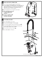 Предварительный просмотр 2 страницы American Standard Pekoe Lever Semi-Professional Kitchen Faucet 4332.350.XXX Installation Instructions