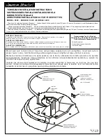 Preview for 3 page of American Standard Plumbing Product Installation Instructions