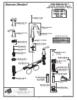 Preview for 7 page of American Standard Portsmouth 7415.801 Series Installation Instructions Manual