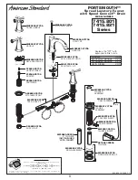 Preview for 8 page of American Standard Portsmouth 7415.801 Series Installation Instructions Manual