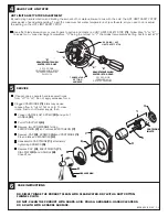 Предварительный просмотр 3 страницы American Standard PORTSMOUTH T415.50X Series Installation Instructions