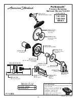 Preview for 4 page of American Standard Portsmouth Installation Instructions Manual