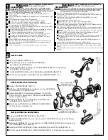 Предварительный просмотр 2 страницы American Standard Pressure Balance Bath/Shower 1495.500 Installation Instructions