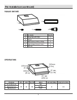 Preview for 6 page of American Standard QR028 Owner'S Manual