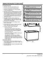 Preview for 3 page of American Standard QR030 Owner'S Manual