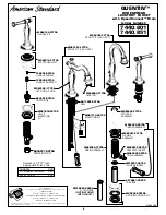 Предварительный просмотр 8 страницы American Standard QUENTIN 7440.801 Installation Instructions Manual