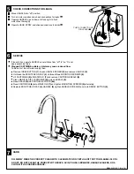 Предварительный просмотр 3 страницы American Standard QUINCE 4433.410 Installation Instructions