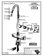 Предварительный просмотр 4 страницы American Standard QUINCE 4433.410 Installation Instructions