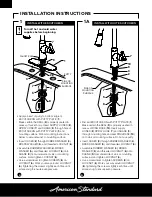 Предварительный просмотр 3 страницы American Standard Raviv 7421300 Owner'S Manual