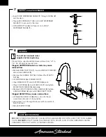 Предварительный просмотр 6 страницы American Standard Raviv 7421300 Owner'S Manual