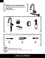 Предварительный просмотр 18 страницы American Standard Raviv 7421300 Owner'S Manual