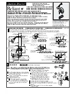 American Standard Reliant Plus 1495SS Series Installation Instructions предпросмотр