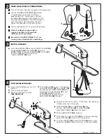 Предварительный просмотр 2 страницы American Standard Reliant+ Single Control Kitchen Faucet 4205.100 Installation Instructions