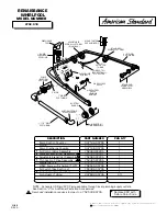 Preview for 1 page of American Standard Renaissance 047438-0070A Parts List