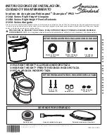 Предварительный просмотр 6 страницы American Standard Retrospect Champion PRO 212CA Series Installation Instructions Care And Maintenance