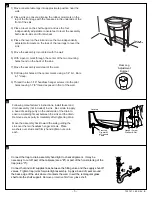 Предварительный просмотр 3 страницы American Standard Retrospect Console Table 7812.002 Assembly/Installation Instructions