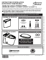 Предварительный просмотр 5 страницы American Standard Right Height Elongated Toilet Triumph Cadet 3 Installation Instructions Care And Maintenance