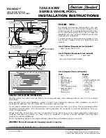 Preview for 1 page of American Standard Rondo 7242.XXXW Series Installation Instructions