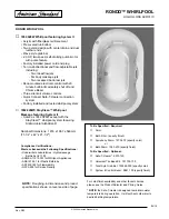 American Standard Rondo Whirlpool 7242.028W Specifications preview