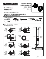 American Standard RU101 Installation Instructions Manual предпросмотр