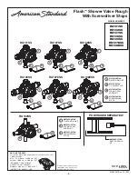 Предварительный просмотр 6 страницы American Standard RU101SS Installation Instructions Manual