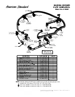 Preview for 1 page of American Standard Savona Corner 752857-007OA Parts List