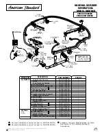 American Standard Savona Corner Whirlpool 2902.028 Parts List preview