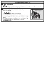 Preview for 2 page of American Standard Schlage Link AZEMT500BB32MAA Installation And User Instructions Manual