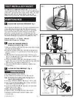 Предварительный просмотр 8 страницы American Standard SELECTRONIC 6053.193 Installation Instructions Manual