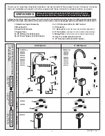 Предварительный просмотр 2 страницы American Standard Selectronic 6055.102 Installation Instructions Manual