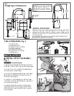 Предварительный просмотр 3 страницы American Standard Selectronic 6055.102 Installation Instructions Manual