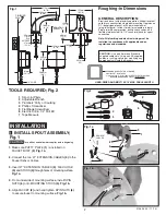 Preview for 3 page of American Standard SELECTRONIC 605X.202 Installation Instructions Manual