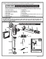 Предварительный просмотр 2 страницы American Standard Selectronic 6061.013 Installation Instructions Manual