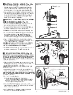 Предварительный просмотр 8 страницы American Standard Selectronic 6061.013 Installation Instructions Manual