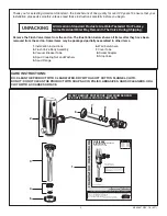 Предварительный просмотр 2 страницы American Standard SELECTRONIC 6062.601 Installation Instructions Manual