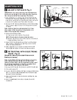 Предварительный просмотр 7 страницы American Standard SELECTRONIC 6062.601 Installation Instructions Manual