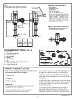 Preview for 3 page of American Standard SELECTRONIC 6065.121 Installation Instructions Manual