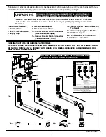 Предварительный просмотр 2 страницы American Standard SELECTRONIC 6065.22 Series Installation Instructions Manual