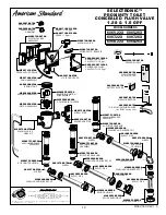 Предварительный просмотр 14 страницы American Standard SELECTRONIC 6065.22 Series Installation Instructions Manual